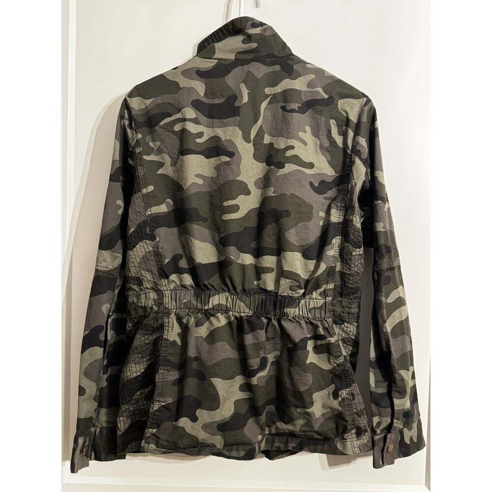 Love Tree Womens Camouflage Jacket Sz L Full Zip Up Pockets Military Gorpcore - Picture 5 of 11